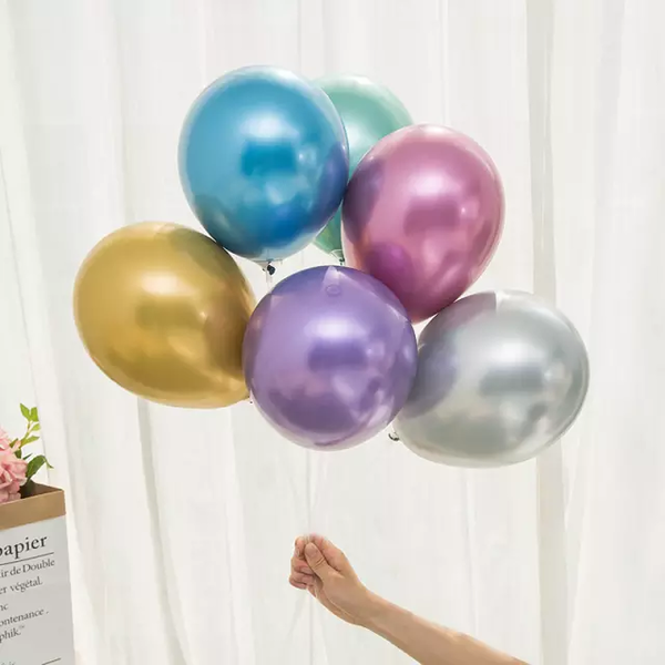 Chrome helium ballon